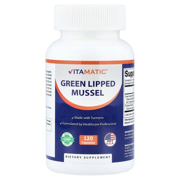Vitamatic, Green Lipped Mussel, 120 Capsules