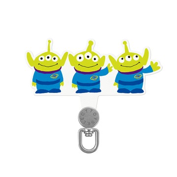 【正版授權】Pixar玩具總動員-三眼怪們旋轉手機掛片/夾片