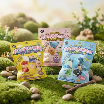 LOVE COLOR日式泡澡入浴球50g(混款)(含小玩具)_西遊/海洋世界/小動物