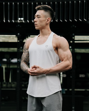 Joined Adapt 肌肉挖背背心【黑】【銀灰】【深藍】【米白】