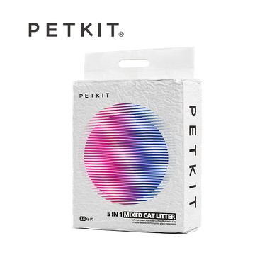 Petkit 5合1活性碳混合貓砂7L【4入組】