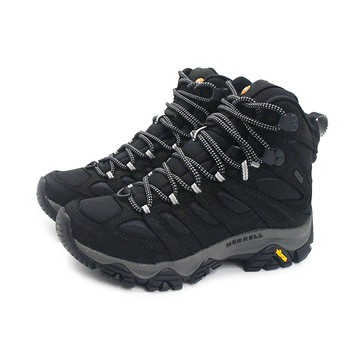 Merrell (女)MOAB 3 APEX MID WP防水健行高筒登山鞋 女鞋-黑色