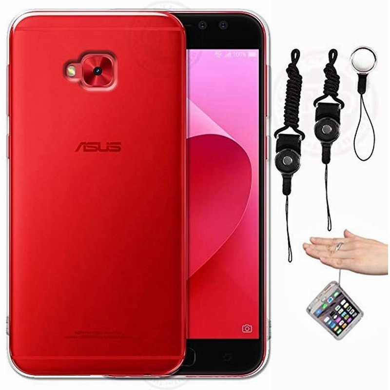 Asus Zenfone 4 Selfie Pro Zd552kl ケース カバー Tpu ストラップホール付属 ハンドストラップ ネックストラップ付 超薄 送料無料 通販 Lineポイント最大get Lineショッピング