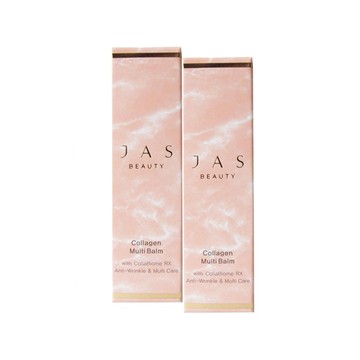 (2盒)韓國JAS BEAUTY-膠原蛋白保濕修護彈潤光澤萬用護膚棒10g/粉盒