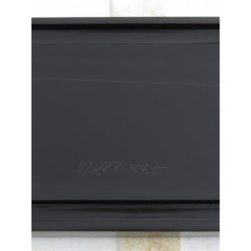 龍尾硯茶盤家用簡約長方形小號茶海歙硯茶具黑色端硯石材中式茶臺