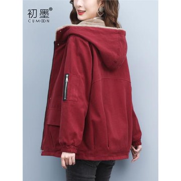 (免運)派克服棉衣女2025年冬季棉服本命年加絨加厚爆款中年媽媽棉襖外套