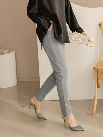 S小腰精。極致塑腹彈力小直筒長褲