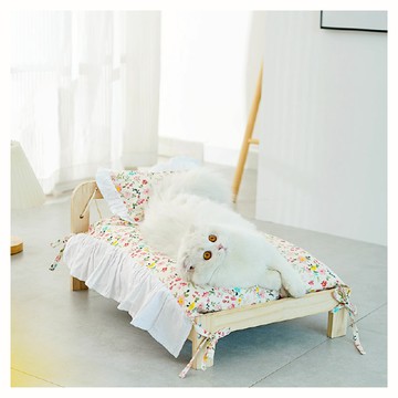 【PetPanny 陪陪你】實木小床 寵物睡窩 寵物床 寵物家具睡窩 迷你床小床