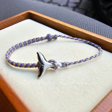 邊織 | 熱銷款 | 魚尾編繩 | 兩戴式手(腳)鍊 | 經典不敗  |小款