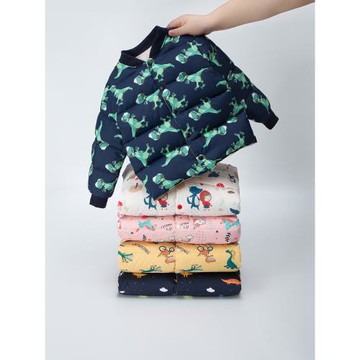 兒童輕薄羽絨服棉內膽男童女童裝寶寶中小童冬季裝外套上衣洋氣