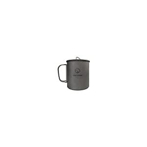 Valtcan 600ml Titanium Cup Mug Pot Backpacking Cup 20 oz with Tough Lid