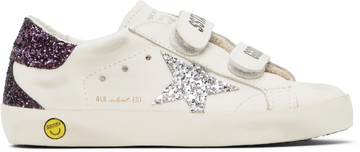 Golden Goose 白色 Old School Classic 儿童运动鞋