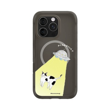 iPhone 16 Pro AirX 本質黑 - TOCOROCOMUGI - 飛走的UFO貓