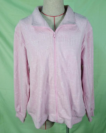 【震撼精品百貨】Hello Kitty 凱蒂貓 外套粉 浮雕 震撼日式精品百貨