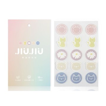 親親 JIUJIU~精油香氛貼(15枚入)