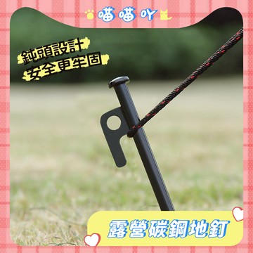 地釘 釘子 戶外鋼地釘 鋼製營釘 鋼製地釘 升級版營釘露營釘野營釘天幕釘帳篷釘固定營地釘露營地釘/大黑釘