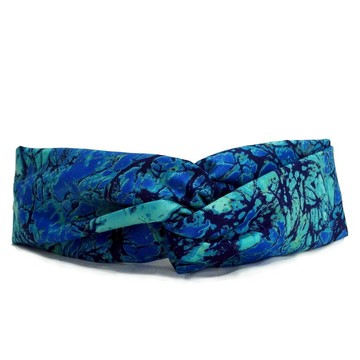 蝶戀 美國布 交叉髮帶