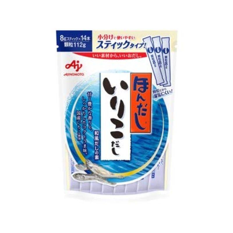 味の素 ほんだし いりこだし スティック 8g×14本入×10袋