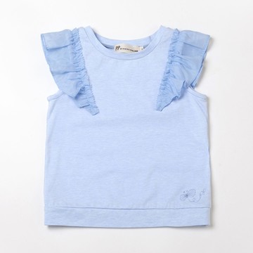 PIPPY水色荷葉邊上衣 水