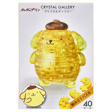 HANAYAMA 布丁狗 3D拼圖 40片 7歲以上適用  黃色  1盒