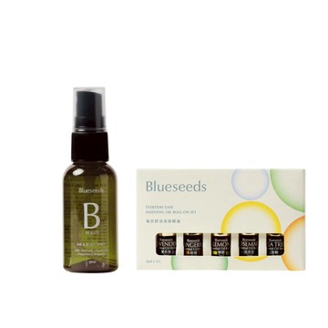 【Blueseeds】跨年歲末犒賞季｜夜間好眠雙效組 好眠精油 舒眠精油噴霧 滾珠精油 隨身精油  無化學添加精油