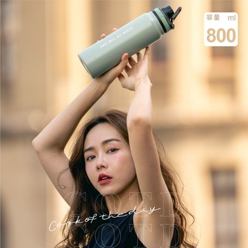 【COTD官網】 COTD陶瓷保溫水壺800ml/1000ml五色/(直飲杯/保溫/隨行杯/有提把)