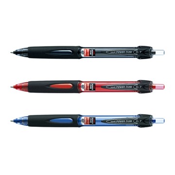UNI三菱Power Tank 0.7mm油性原子筆SN-200PT-07系列(黑色或紅色或藍色；日本原裝進口)