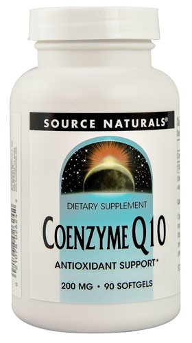 Source Naturals Coenzyme Q10 200 mg - 90 Softgels