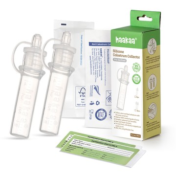 Haakaa 矽膠初乳收集器二入(已滅菌)