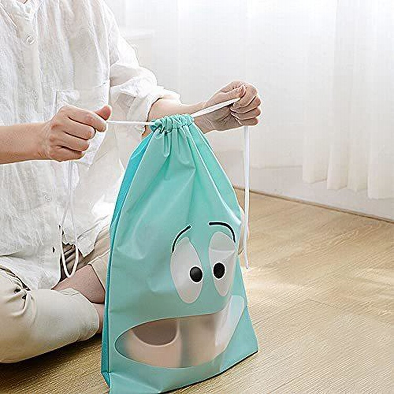 超美品 シューズケース 防水 防臭 シューズバッグ 軽量 防塵 靴袋 透明 シューズケース シューズバッグ 防水 防臭 シューズ入れ 軽量 半透明