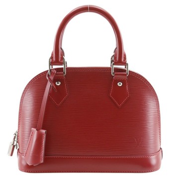 【日本直送】LOUIS VUITTON Alma BB 手提包 2WAY 肩背包 M41160 Epi 皮革 紅色 MI3173 женский【二手】