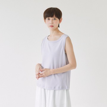 【Simply Yours】圓領清新背心 紫F