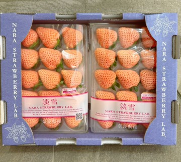 【帕查嬤嬤】????日本 奈良《濃郁花果香》淡雪 草莓｜｜日本草莓禮盒