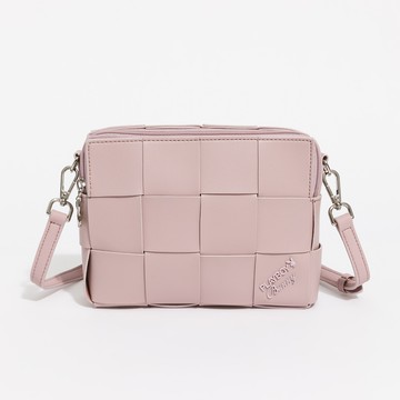 ✨喜迎春 - 獨享秒殺｜PLAYBOY - 斜背包 Weave系列-淡紫色(542-6201-71-7)