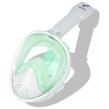 It's Life 第三代全罩式浮潛面罩  L/XL  薄荷綠