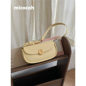Micocah「化繭成蝶」包包女包春夏腋下包黃色斜挎包新款小眾高級