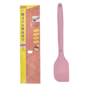 TRIARROW 三箭牌 一體式不沾檯面耐高溫矽膠刮刀  粉色  1支