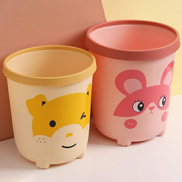 北歐風垃圾桶家用客廳創意可愛臥室廚房衛生間大號無蓋紙簍垃圾桶