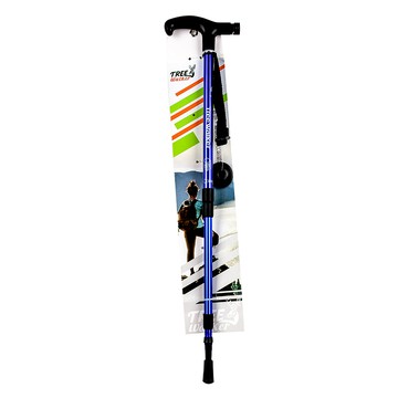 多功能帶燈登山杖-顏色隨機出貨