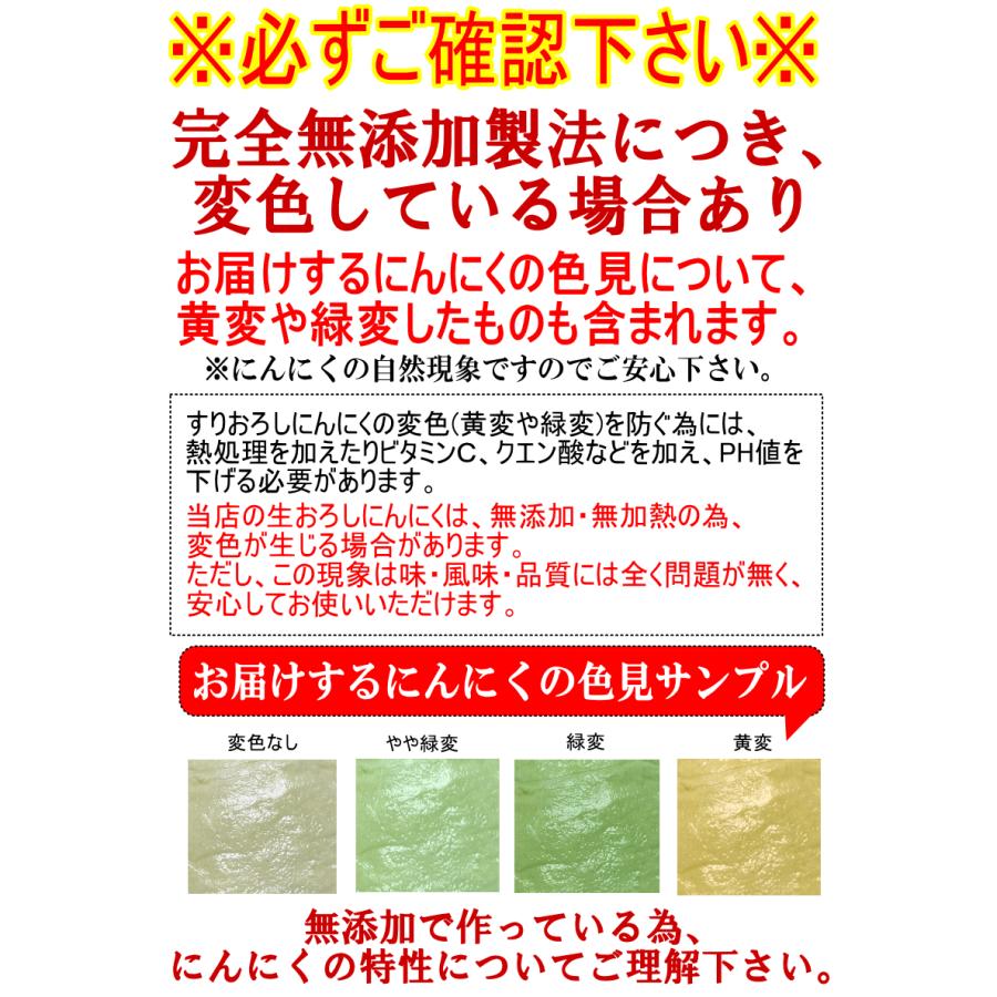 あすつく 青森 にんにく 1kg 生おろし 冷凍 国産 ニンニク にんにくすりおろし 大小混合 1キロ 中国産と比べて