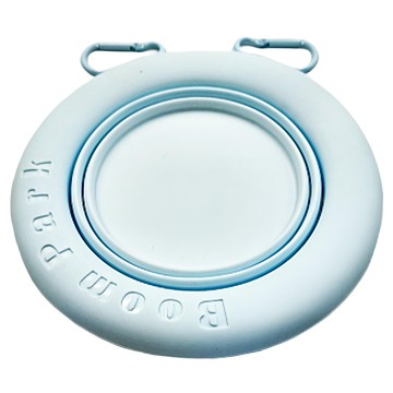 thirteen 拾參家居 ovni馬卡龍寵物折疊碗 17 x 6.5cm  寶寶藍  1個