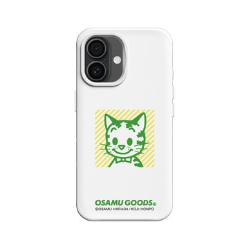 iPhone 16 SolidX 白 - OSAMU GOODS - 多彩系列-Cat