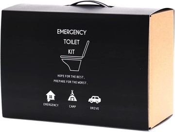 日本代購 TOYO CASE 緊急用馬桶 緊急用廁所 簡易攜帶式廁所 攜帶式馬桶 日本製 耐重80kg 露營 防災 地震