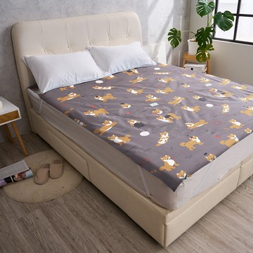 J-bedtime 床寢時光 專業防護100%防水平單式保潔墊 YY6838M  雙人  狗狗好夥伴