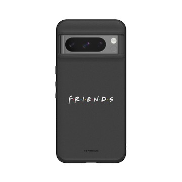 Pixel 8 Pro SolidSuit 黑 - Friends - 六人行Logo(白）