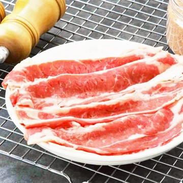 (平舖狀) 美國牛五花肉片 (200g/包)【海產教父】