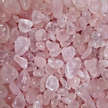 紅運當家 天然粉水晶 美容量 粉晶碎石(淨重 1000公克)  粉色  1組