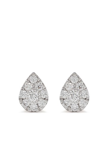 Djula - 18kt yellow gold diamond Pear earrings - men - 18kt Yellow Gold/Diamond - One Size