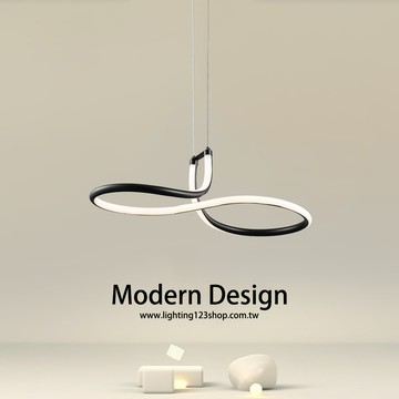LED 30W 流環吊燈｜F93-40-81061