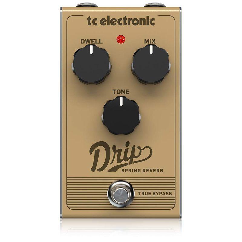 tc electronic コンパクトエフェクター スプリング・リバーブペダル DRIP SPRING REVERB国内正規品